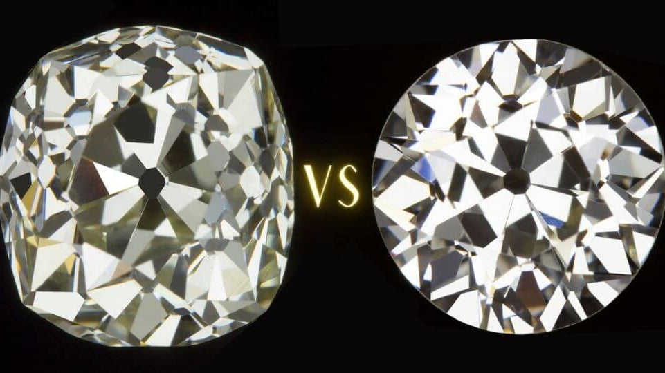 What is the difference between an Old European vs Old Mine Cut Diamond? | Ivy & Rose