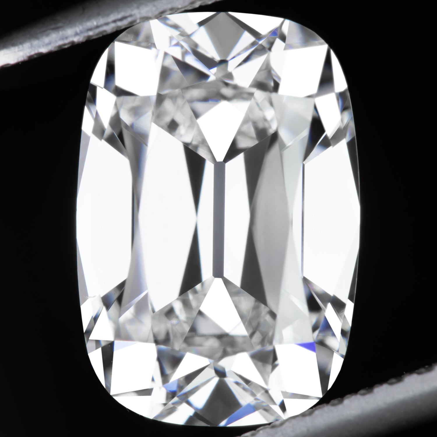 3.55ct OLD MINE CUT LAB CREATED DIAMOND CERTIFIED F VS2 CUSHION