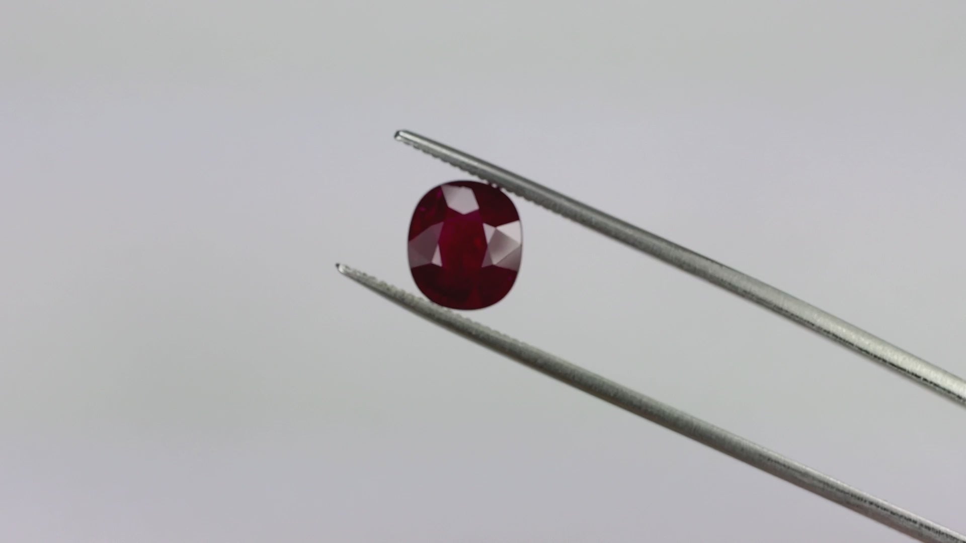 5 CARAT LOOSE RUBY CERTIFIED PIGEON BLOOD RED NATURAL CUSHION SHAPE CUT GEMSTONE