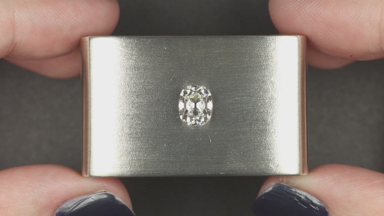 1.5 CARAT OLD MINE CUT DIAMOND GIA CERTIFIED G VS2 ELONGATED CUSHION BRILLIANT