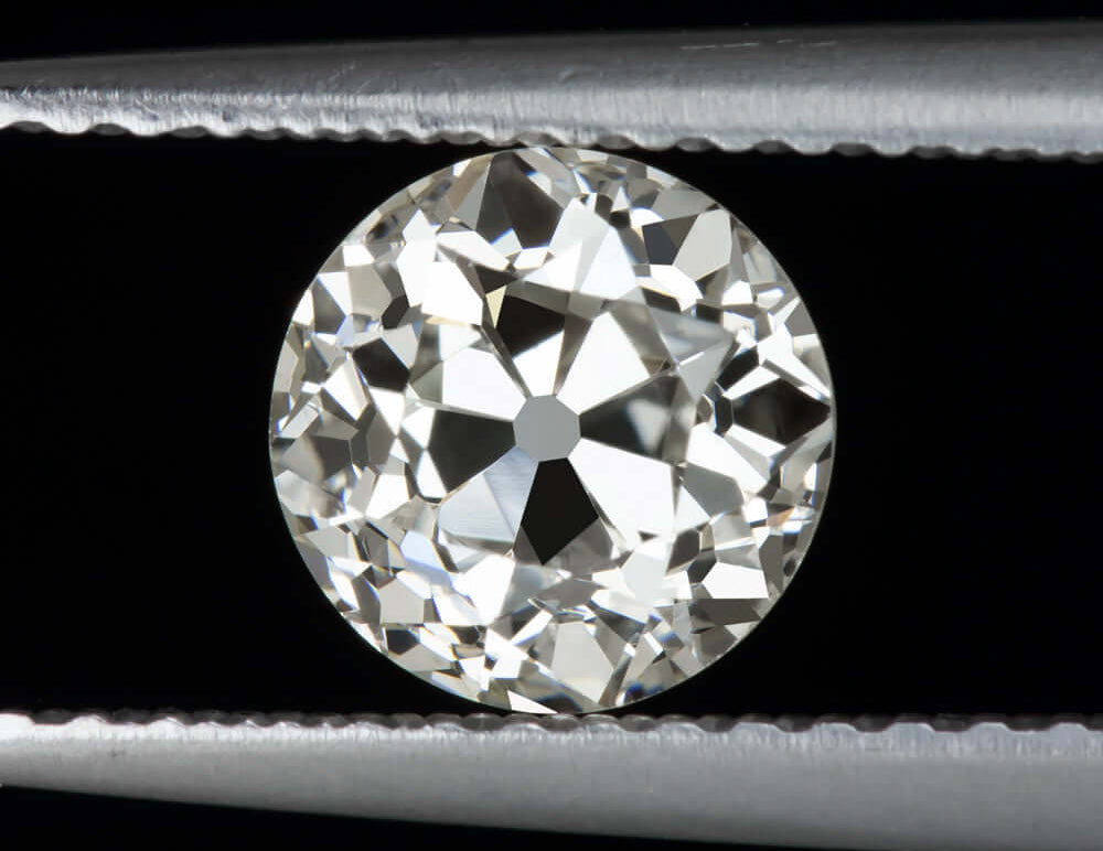 0.60ct GIA CERTIFIED J SI2 OLD EUROPEAN CUT DIAMOND VINTAGE LOOSE NATURAL ESTATE