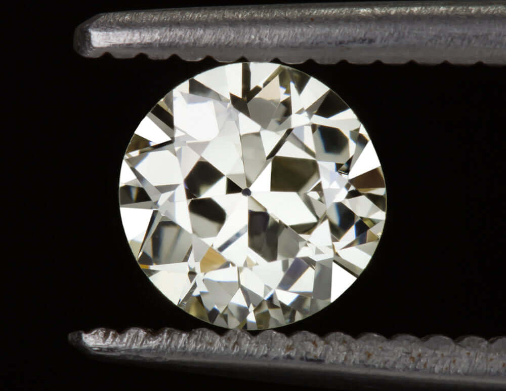 0.87ct K-L VS1 OLD EUROPEAN CUT DIAMOND VINTAGE LOOSE NATURAL ESTATE ENGAGEMENT