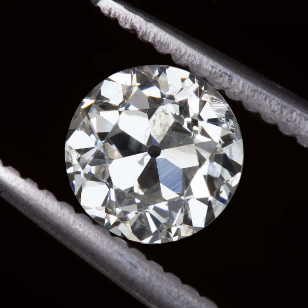 0.73ct F-G SI2 6.1mm OLD EUROPEAN CUT DIAMOND VINTAGE LOOSE NATURAL 3/4 CARAT