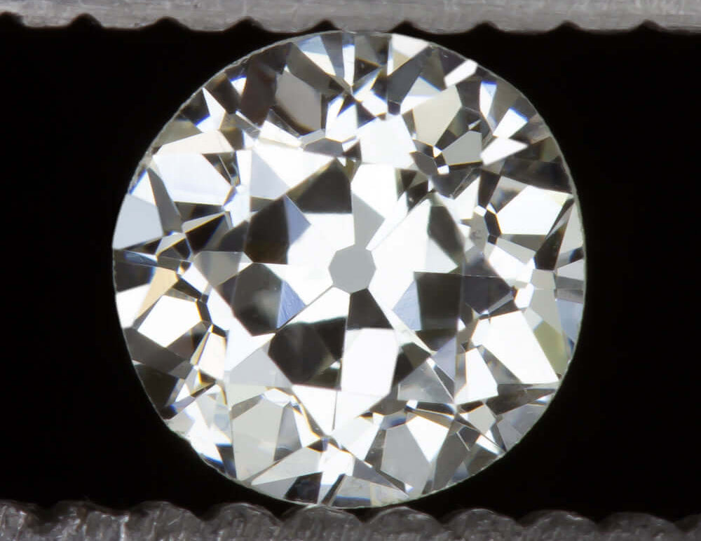 1.11ct CERTIFIED I VS2 OLD EUROPEAN CUT DIAMOND VINTAGE LOOSE NATURAL ESTATE 1ct