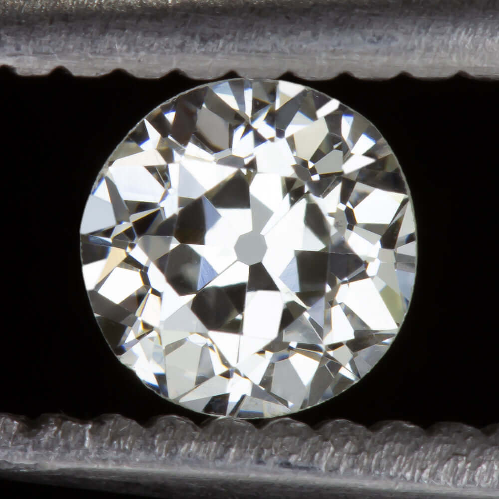 1.11ct CERTIFIED I VS2 OLD EUROPEAN CUT DIAMOND VINTAGE LOOSE NATURAL ESTATE 1ct