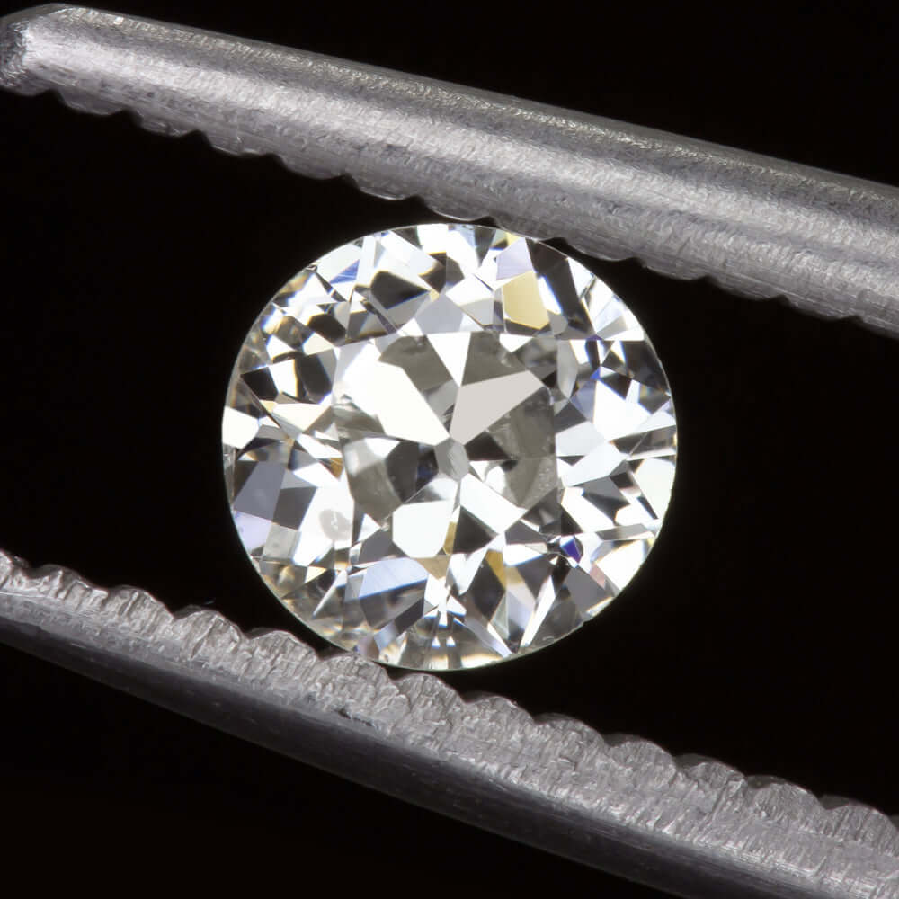 0.62ct GIA CERTIFIED K SI2 OLD EUROPEAN CUT DIAMOND VINTAGE LOOSE NATURAL 2/3ct