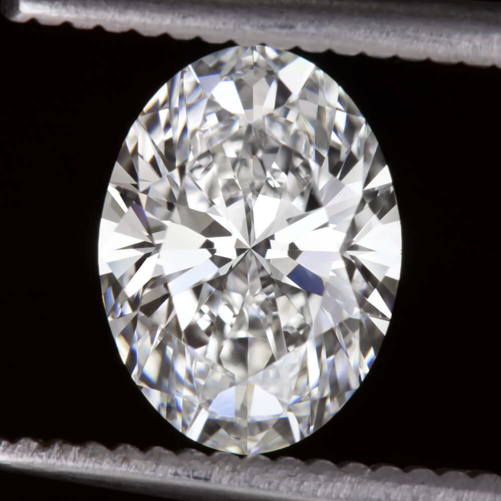 2.70ct LAB CREATED DIAMOND CERTIFIED F VVS2 OVAL CUT COLORLESS LOOSE 3ct GROWN