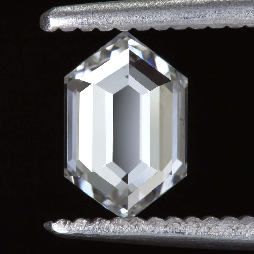 1 CARAT GIA CERTIFIED G SI1 HEXAGON SHAPE DIAMOND KITE STEP CUT GEOMETRIC LOOSE