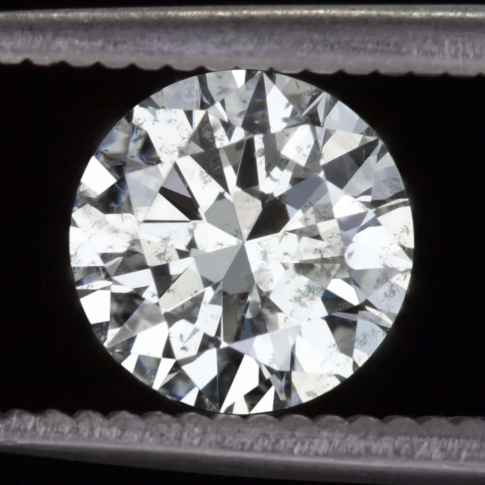 1.34ct F SI VERY GOOD ROUND BRILLIANT CUT DIAMOND LOOSE COLORLESS ENGAGEMENT