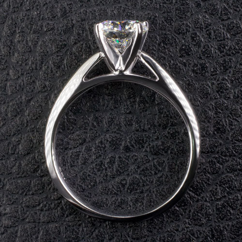 IDEAL CUT 1ct ROUND IGI CERTIFIED H SI2 137 EVENING STAR DIAMOND ENGAGEMENT RING