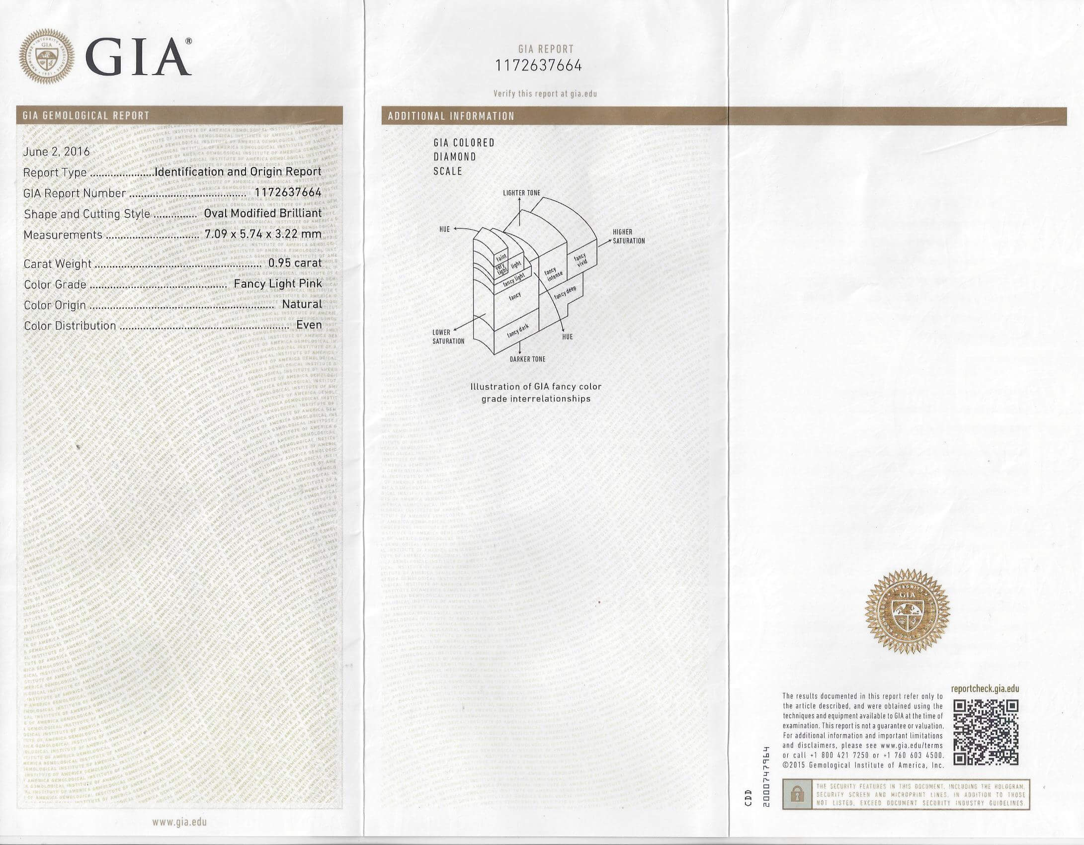 1.5CT NATURAL FANCY PINK 1CT OVAL DIAMOND GIA CERTIFIED OVAL CUT ENGAGEMENT RING Ivy & Rose