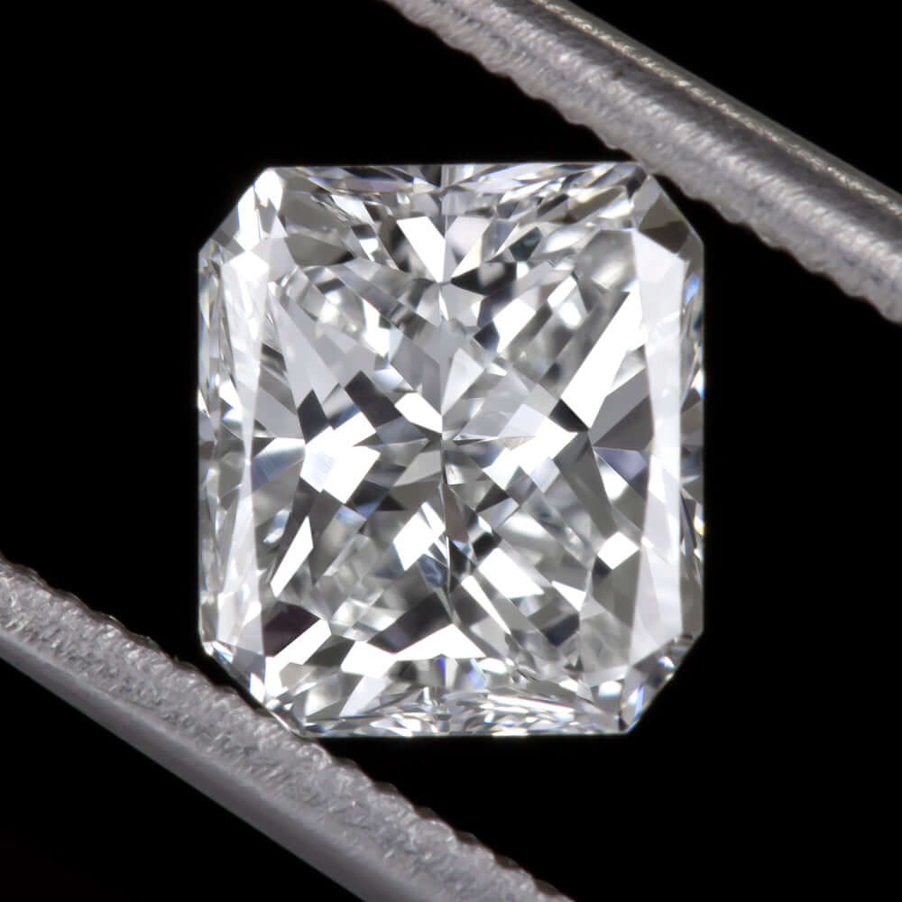 0.91ct GIA CERTIFIED D VS2 RADIANT CUT DIAMOND ENGAGEMENT NATURAL LOOSE 1 CARAT