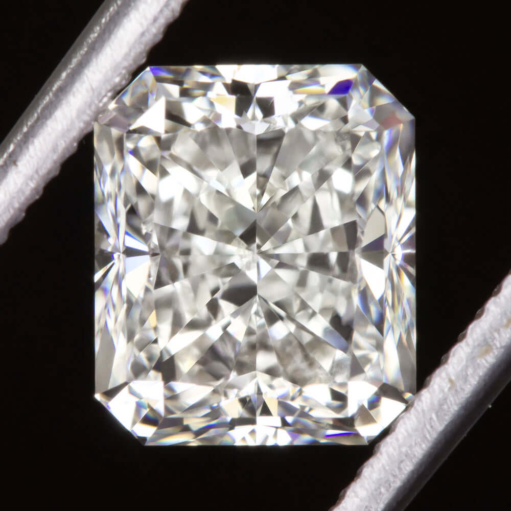 1.5 CARAT GIA CERTIFIED RADIANT CUT DIAMOND J SI1 LOOSE NATURAL ENGAGEMENT 1.5ct