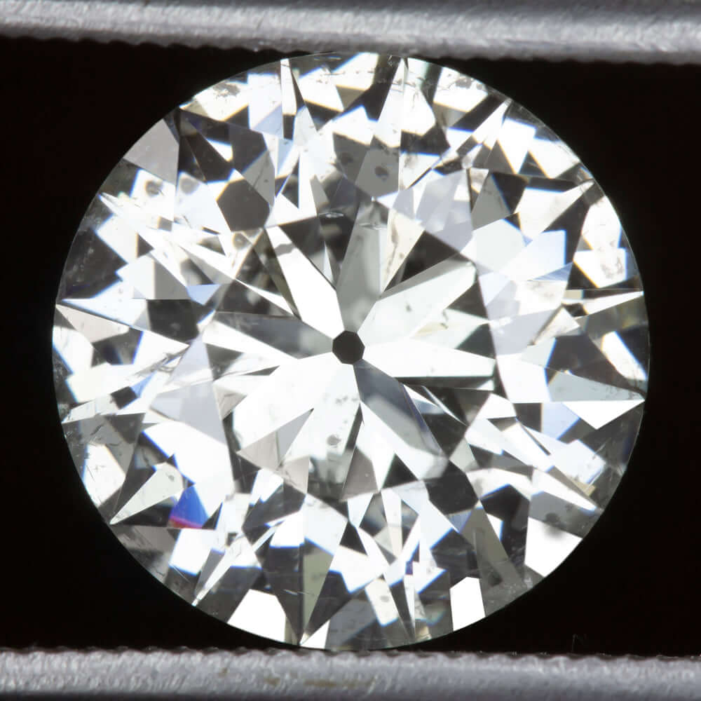 3.5ct 10m CERTIFIED OLD CUT DIAMOND G SI VINTAGE TRANS EUROPEAN ESTATE 3.5 CARAT