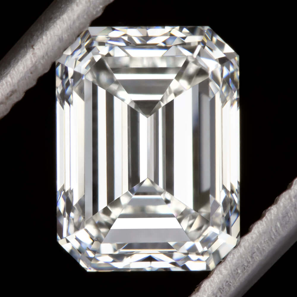 1.91ct GIA CERTIFIED H VVS1 EMERALD CUT DIAMOND LOOSE NATURAL ENGAGEMENT 2 CARAT