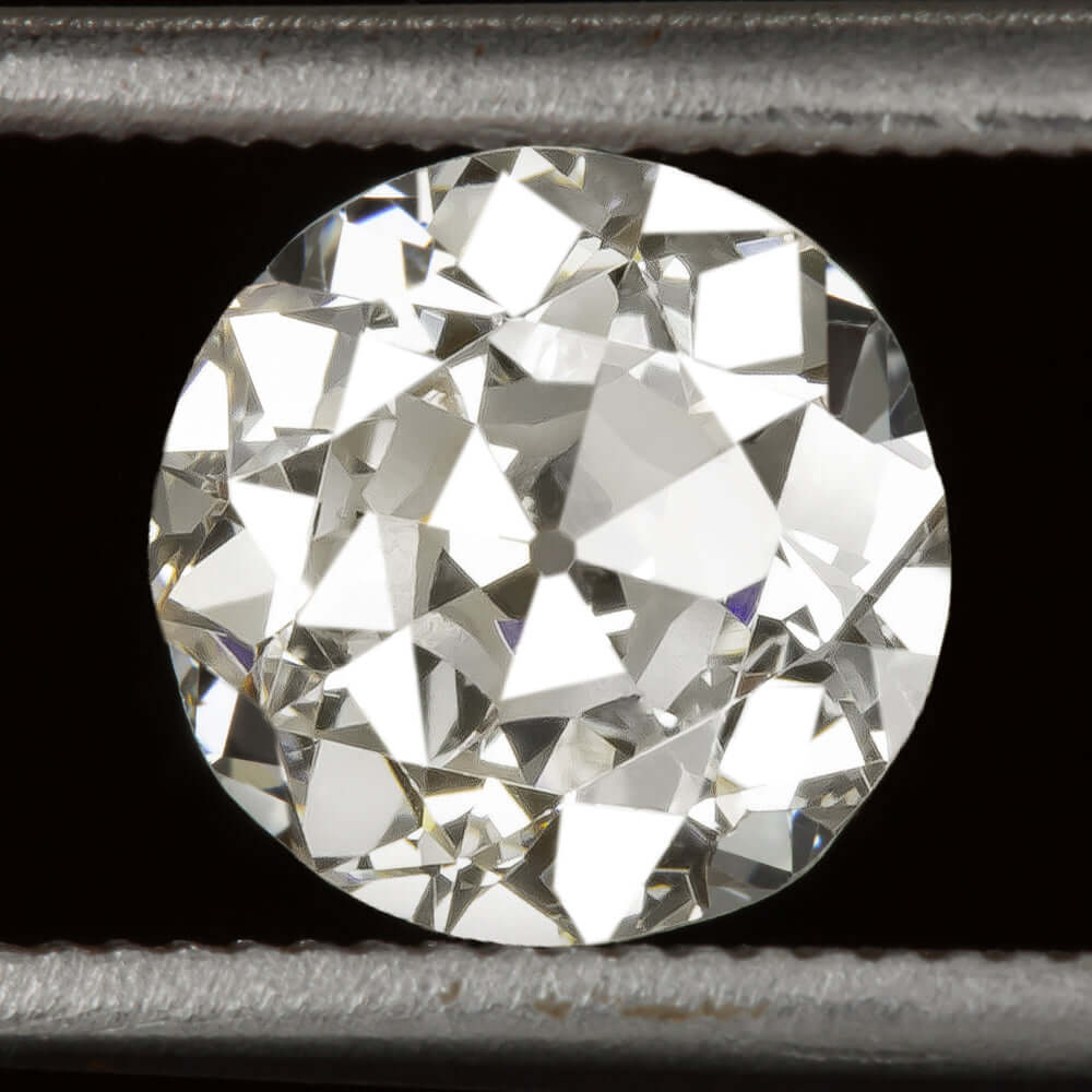 1 CARAT GIA CERTIFIED K VVS2 VINTAGE DIAMOND OLD EUROPEAN CUT ANTIQUE ENGAGEMENT