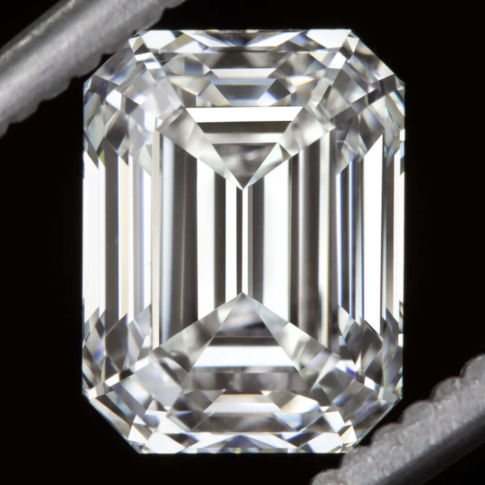 2.70ct GIA CERTIFIED H VS1 DIAMOND EMERALD CUT ENGAGEMENT NATURAL LOOSE 2.75ct