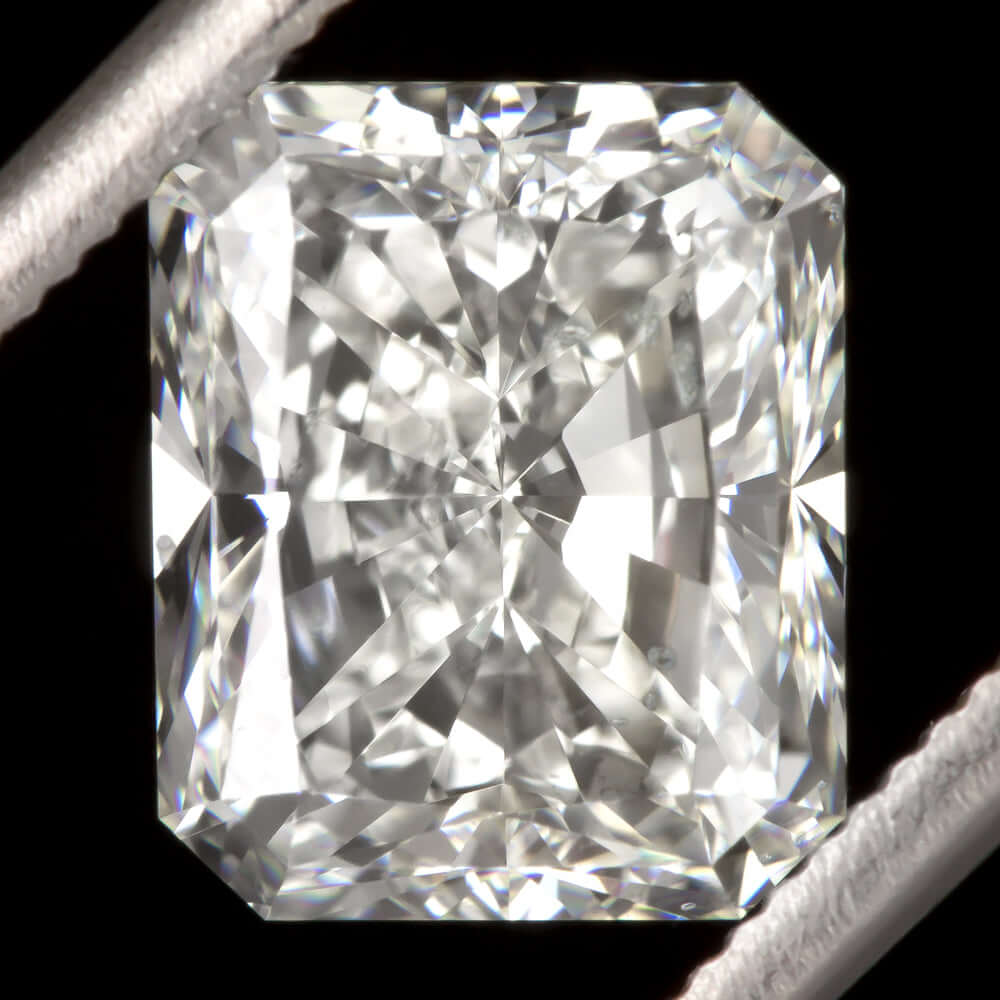 1.90c GIA CERTIFIED I SI2 RADIANT CUT DIAMOND LOOSE ENGAGEMENT ELONGATED NATURAL