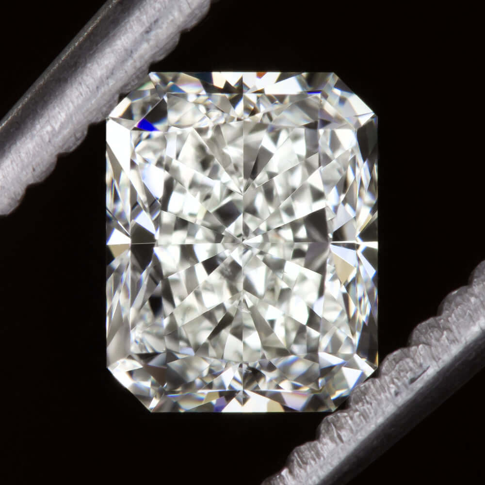 1ct GIA CERTIFIED I SI2 RADIANT CUT DIAMOND LOOSE ENGAGEMENT ELONGATED NATURAL