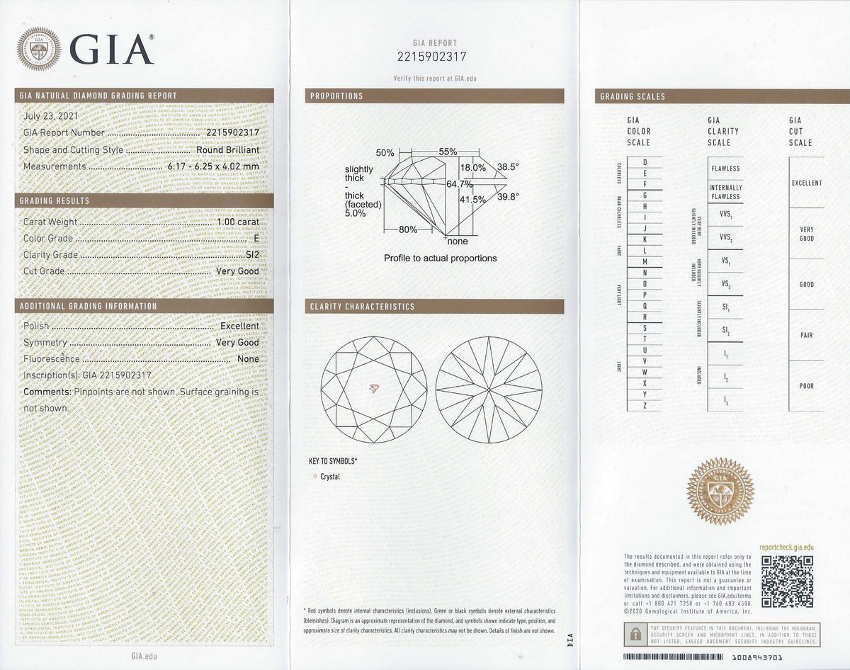 2 CARAT GIA CERTIFIED E-F SI2 DIAMOND STUD EARRINGS VERY GOOD CUT ROUND PAIR 2ct