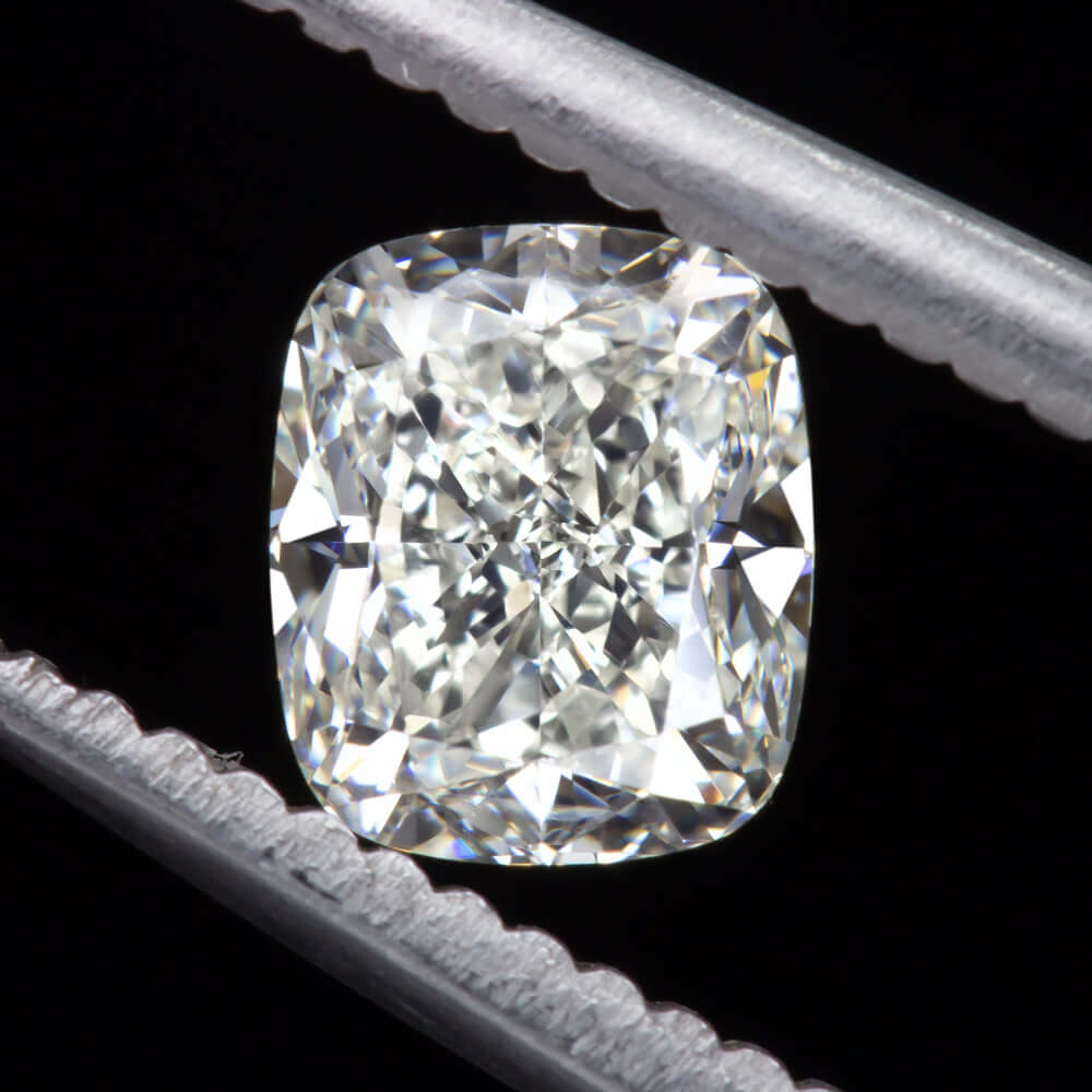 1 CARAT GIA CERTIFIED ELONGATED CUSHION CUT DIAMOND J SI1 LONG SHAPE MODERN 1ct