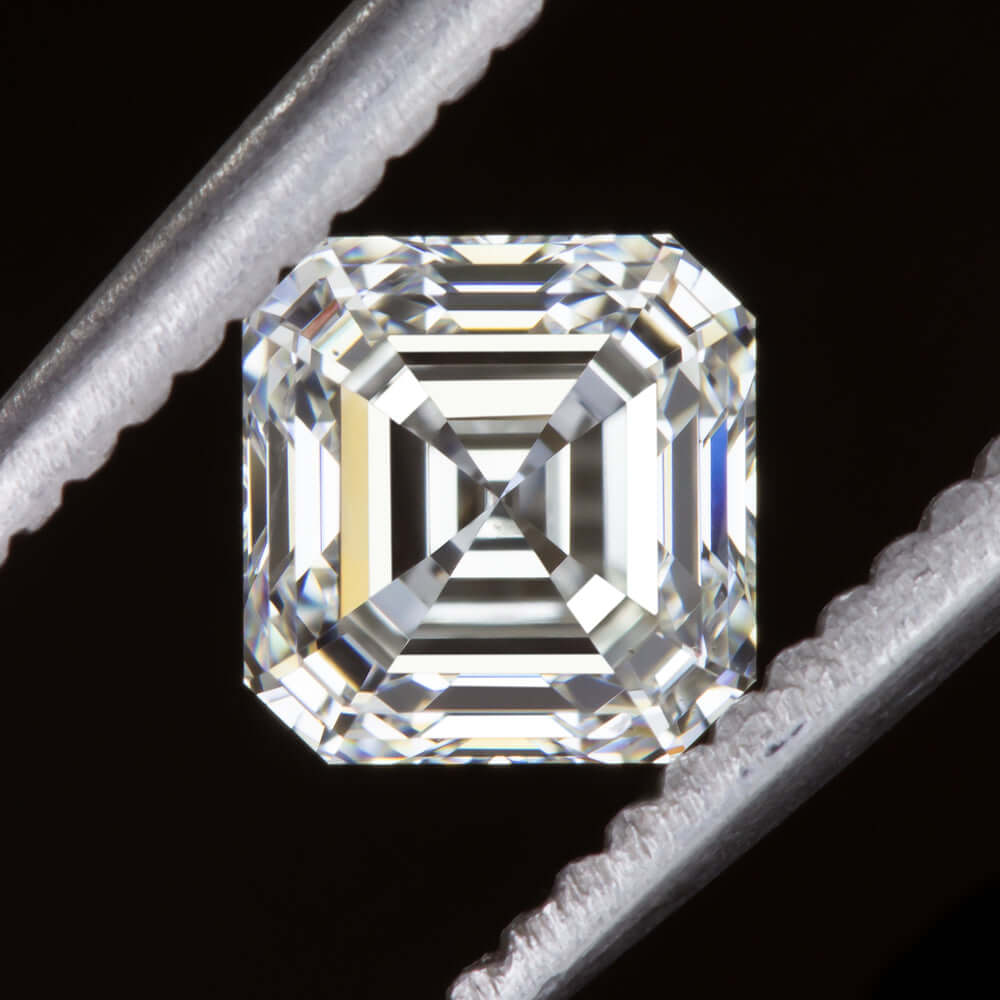 1 CARAT GIA CERTIFIED ASSCHER CUT DIAMOND SQUARE EMERALD J SI1 LOOSE 1CT NATURAL