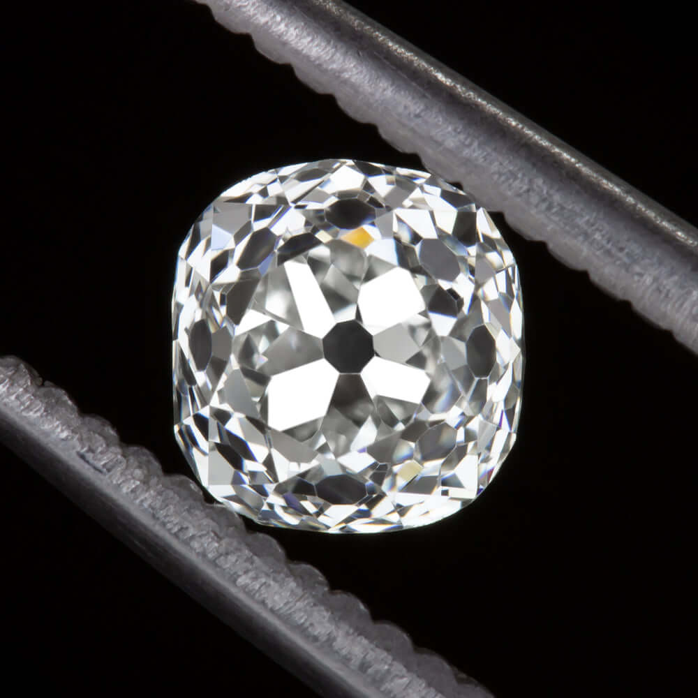 1 CARAT CERTIFID F VS2 OLD MINE CUT DIAMOND ANTIQUE NATURAL LOOSE VINTAGE 1ct