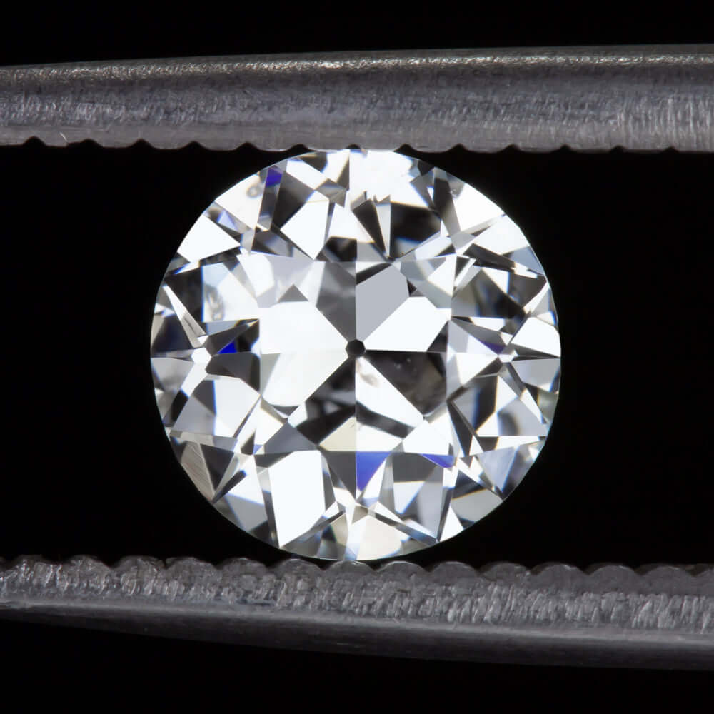 0.86c CERTIFIED E SI2 OLD CUT DIAMOND 6.2mm VINTAGE ANTIQUE NATURAL LOOSE ESTATE