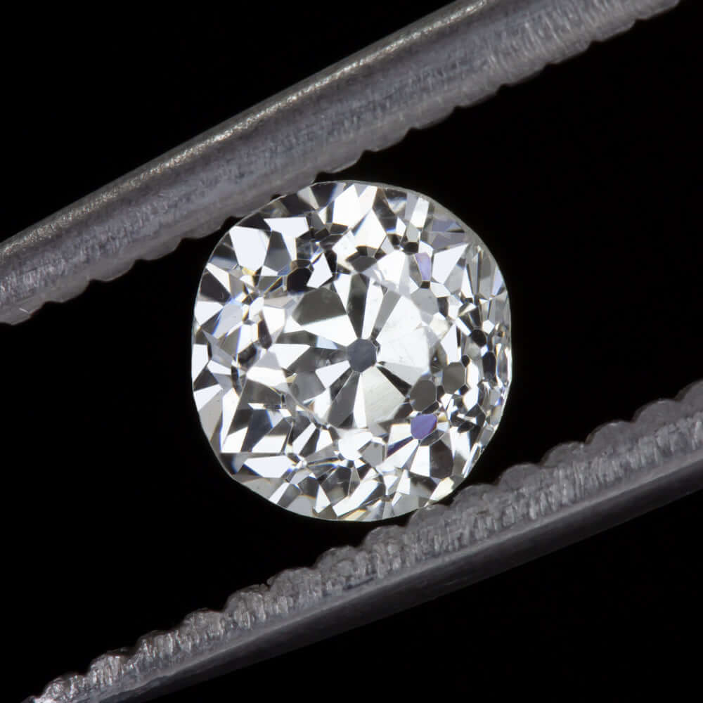 CERTIFIED G SI1 OLD MINE CUT ANTIQUE DIAMOND 0.69ct CUSHION NATURAL LOOSE 3/4ct