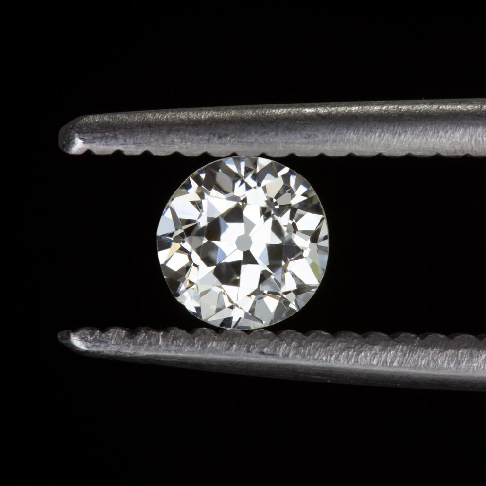 I-J VS2 OLD EUROPEAN CUT DIAMOND VINTAGE ANTIQUE ART DECO NATURAL LOOSE ESTATE