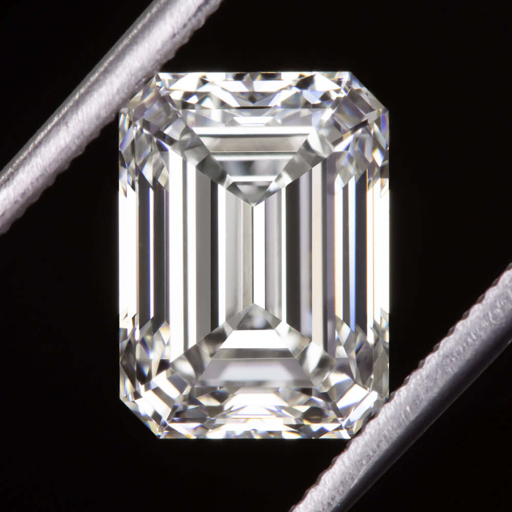 1.5ct GIA CERTIFIED I VS1 DIAMOND EMERALD CUT NATURAL ENGAGEMENT LOOSE STEP CUT