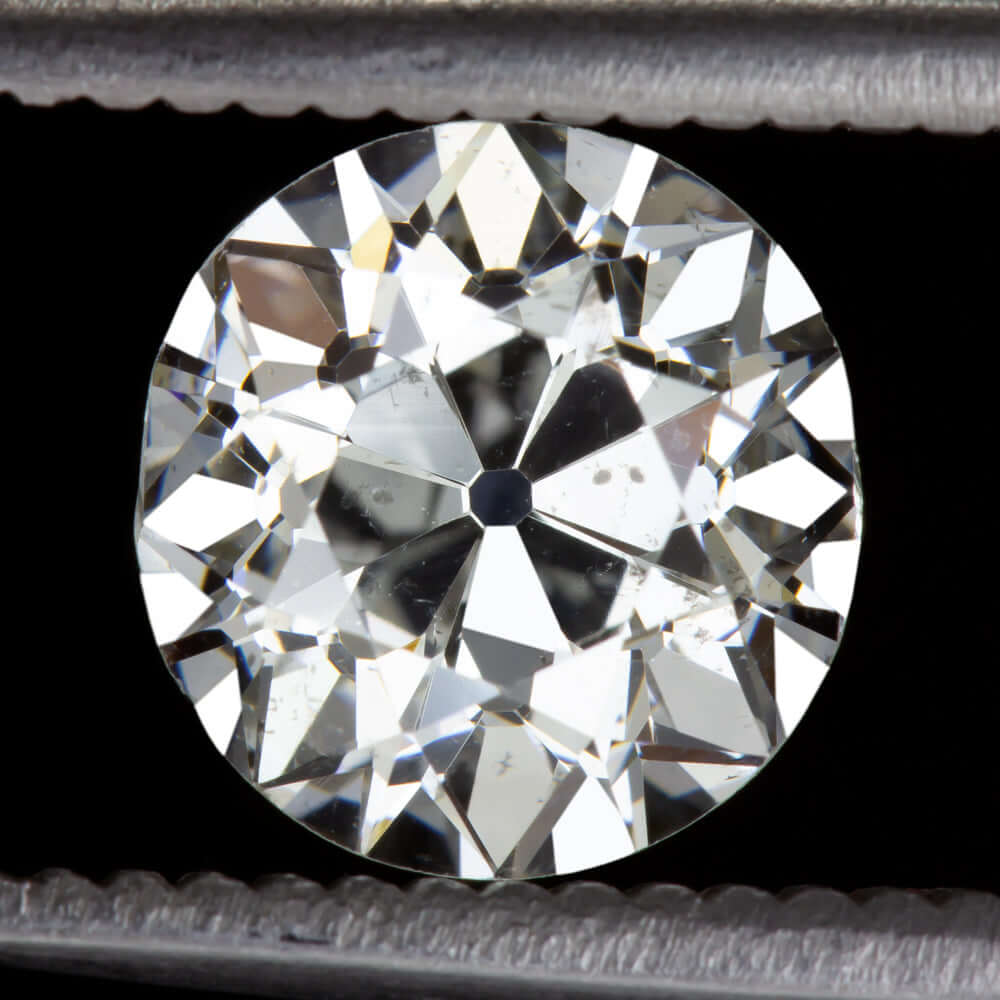 2ct GIA CERTIFIED J SI2 OLD EUROPEAN CUT DIAMOND VINTAGE LOOSE ESTATE 2 CARAT