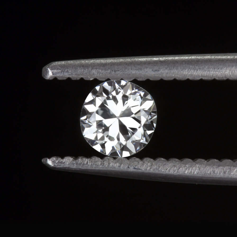 F VS1 OLD CUT DIAMOND 0.39ct TRANSITIONAL EUROPEAN VINTAGE LOOSE ESTATE NATURAL