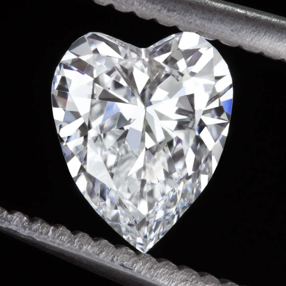 1.05 CARAT GIA CERTIFIED D VS2 HEART SHAPE CUT DIAMOND PENDANT NATURAL LOOSE 1ct