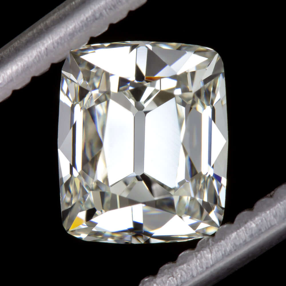 1.5 CARAT GIA CERTIFIED K VS2 OLD MINE CUT DIAMOND VINTAGE ANTIQUE NATURAL LOOSE