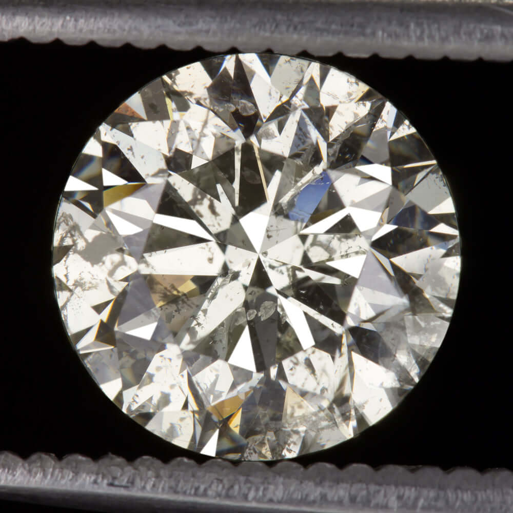 3 CARAT NATURAL DIAMOND VERY GOOD ROUND BRILLIANT CUT LOOSE NATURAL EARTH MINED