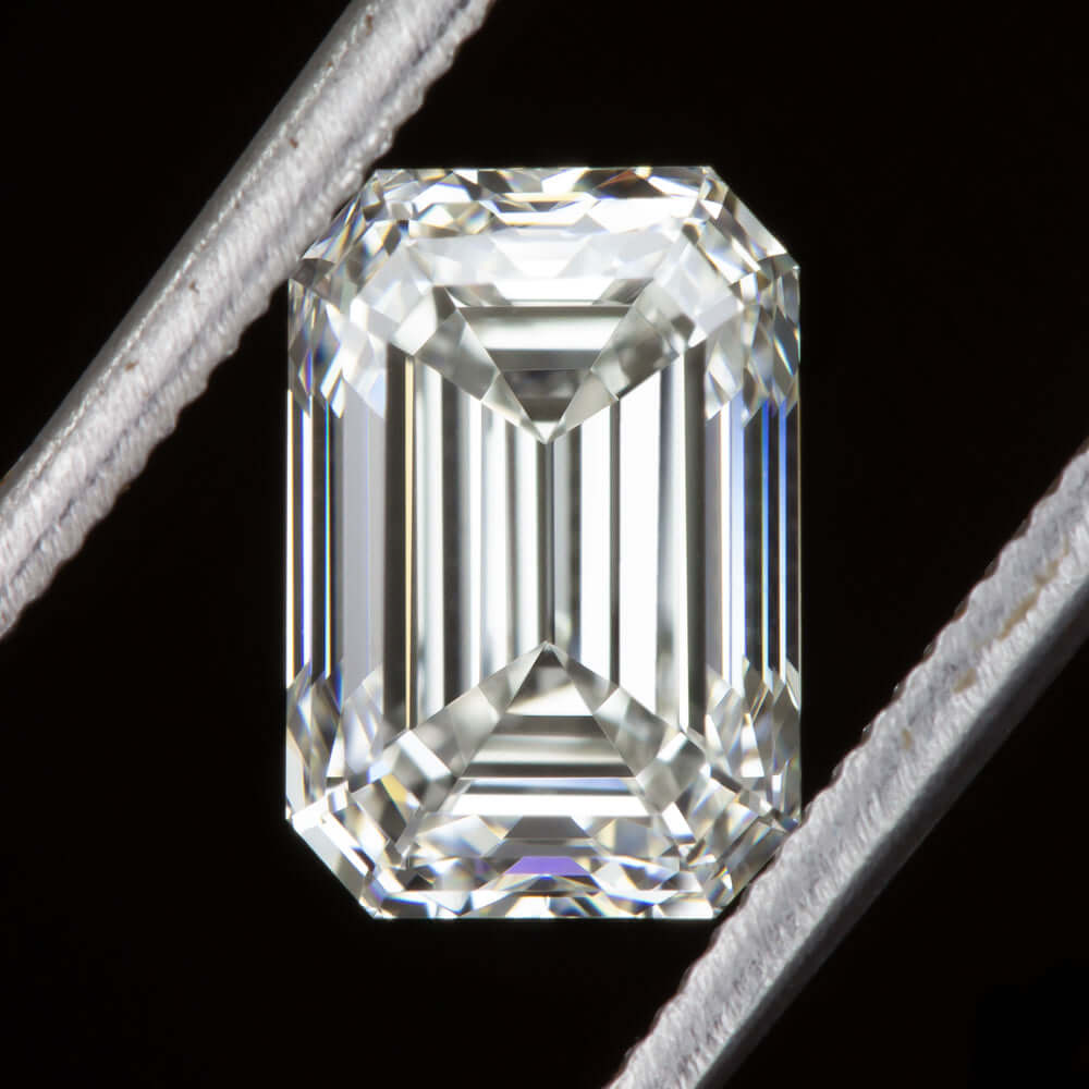 1.5 CARAT GIA CERTIFIED H VS1 EMERALD CUT DIAMOND LOOSE NATURAL ENGAGEMENT 1.5ct