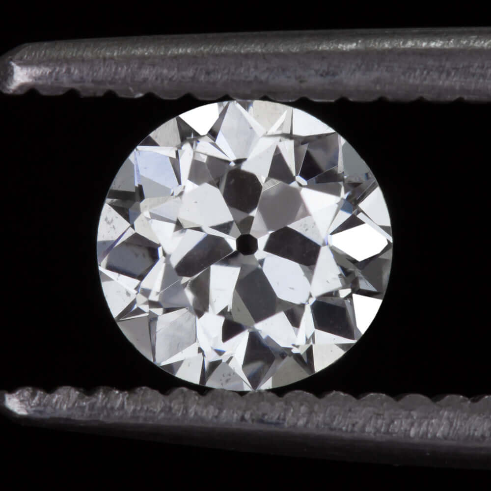 0.83c GIA CERTIFIED F SI2 OLD EUROPEAN CUT DIAMOND VINTAGE ANTIQUE LOOSE NATURAL