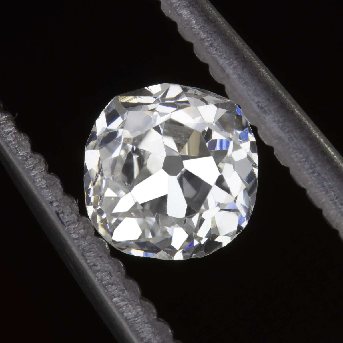 0.65ct CERTIFIED G VS2 OLD MINE CUT DIAMOND ANTIQUE CUSHION NATURAL LOOSE 2/3ct