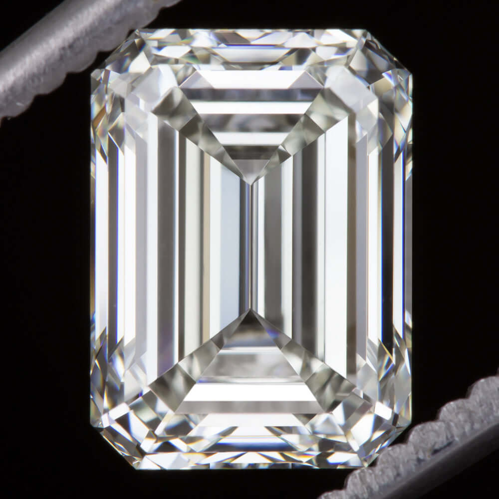 2.72ct GIA CERTIFIED J VS1 EMERALD CUT DIAMOND LOOSE NATURAL ENGAGEMENT 2.75ct