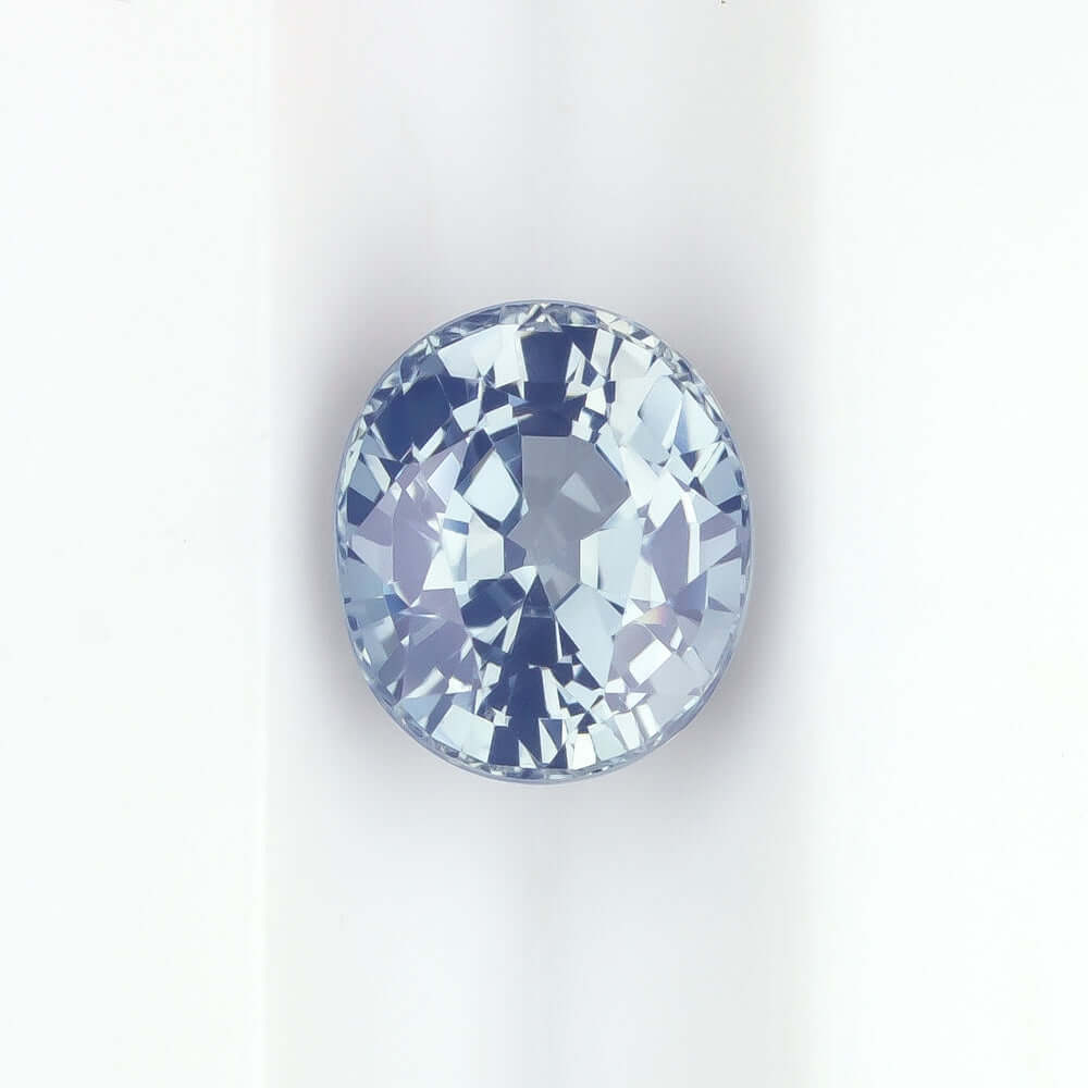 1.23ct STEEL BLUE OVAL SAPPHIRE NATURAL EARTH MINED LOOSE GEMSTONE 1.25 CARAT