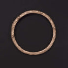 14K BRANCH STACKING RING RUSTIC BOHO ORGANIC WEDDING BAND ROSE GOLD VINE THORN