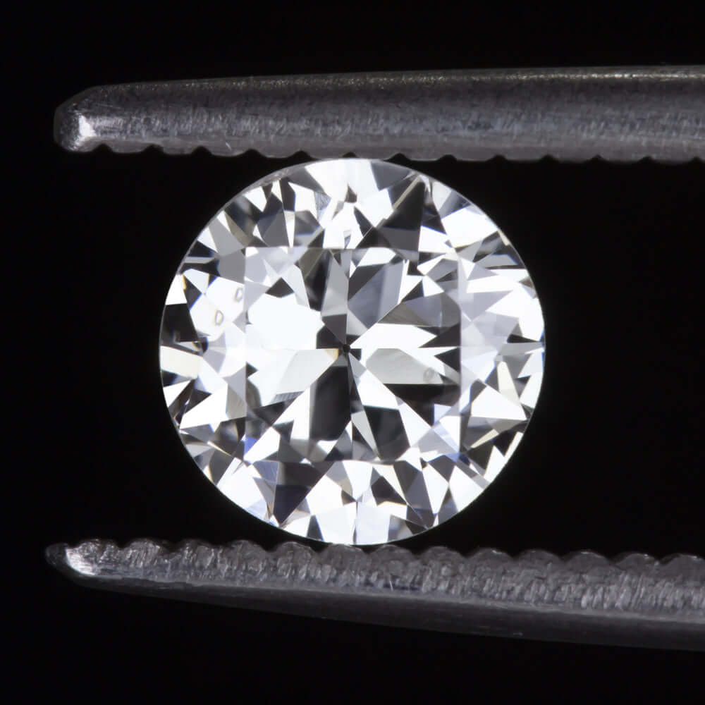 0.78ct GIA CERTIFIED F SI1 OLD CUT DIAMOND VINTAGE TRANSITIONAL EUROPEAN 3/4ct