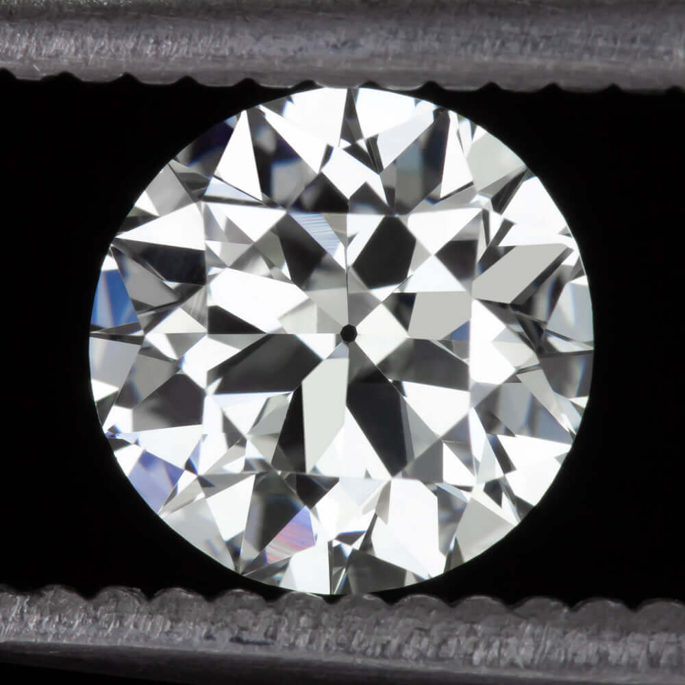 1.34ct GIA CERTIFIED F VS1 OLD EUROPEAN CUT DIAMOND VINTAGE ESTATE LOOSE 1920s