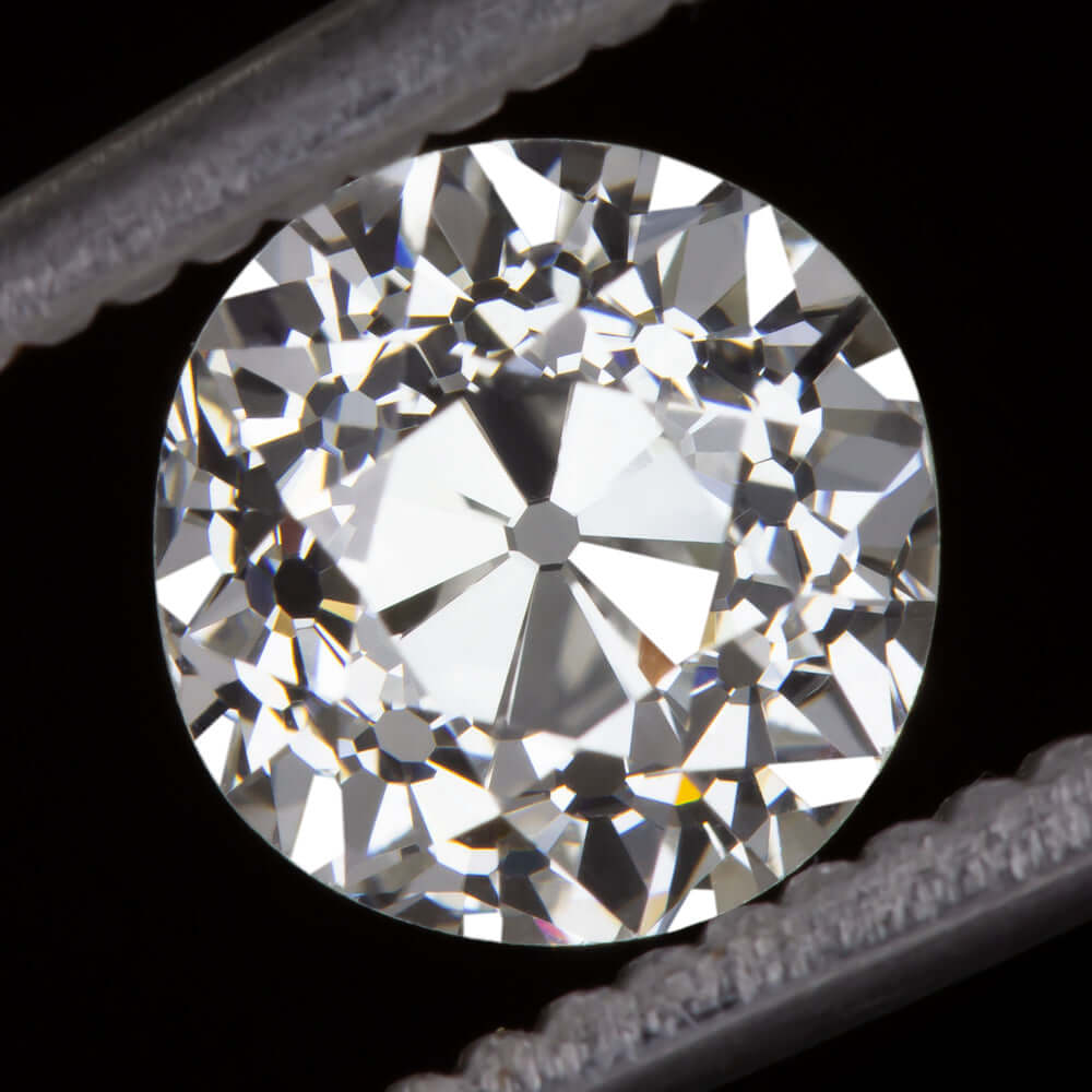1.61ct GIA CERTIFIED J VVS2 OLD EUROPEAN CUT DIAMOND VINTAGE ESTATE LOOSE 1920s