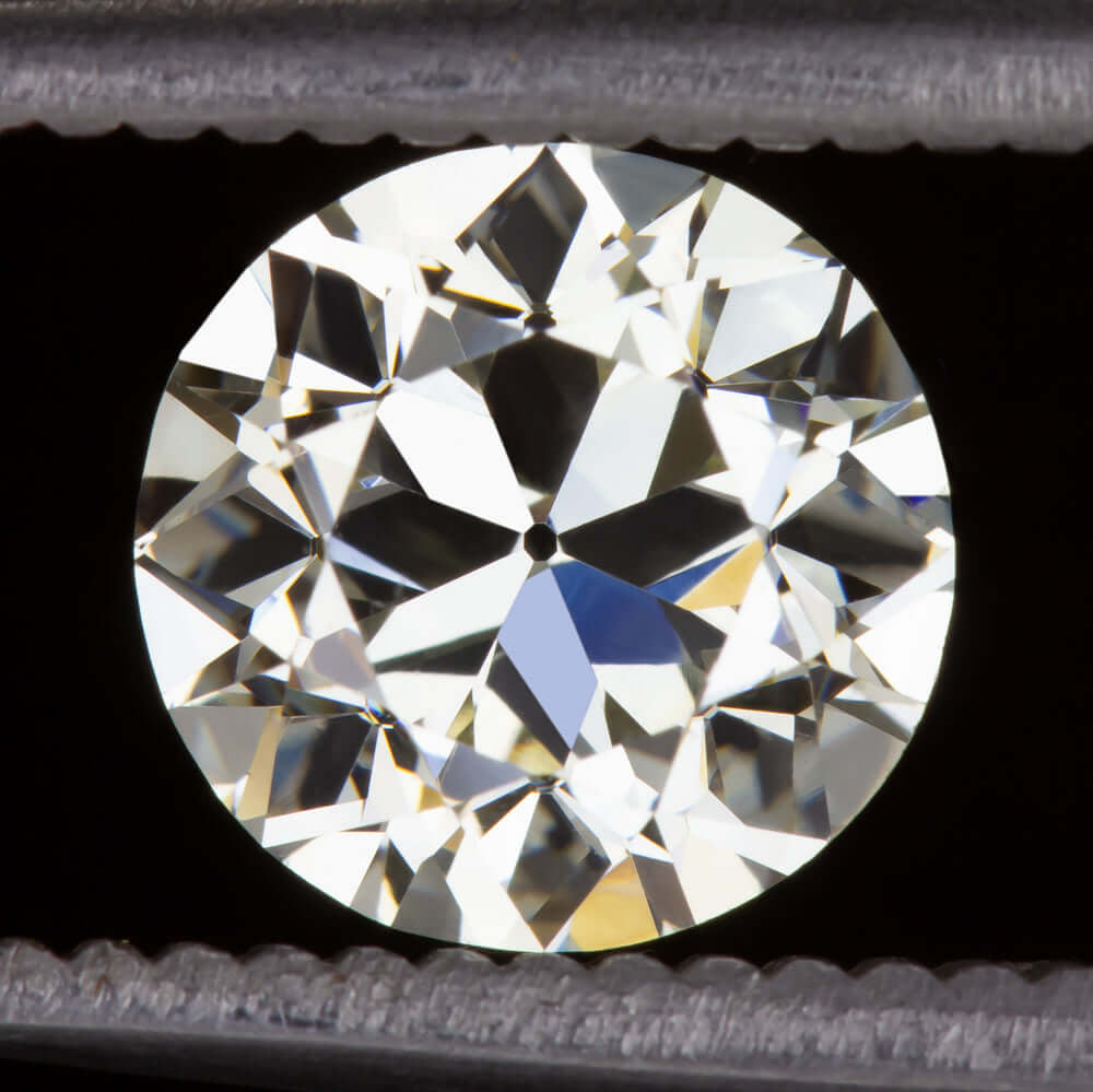 1.58c GIA CERTIFIED O-P VS2 VINTAGE DIAMOND OLD EUROPEAN CUT LOOSE NATURAL 1.5ct