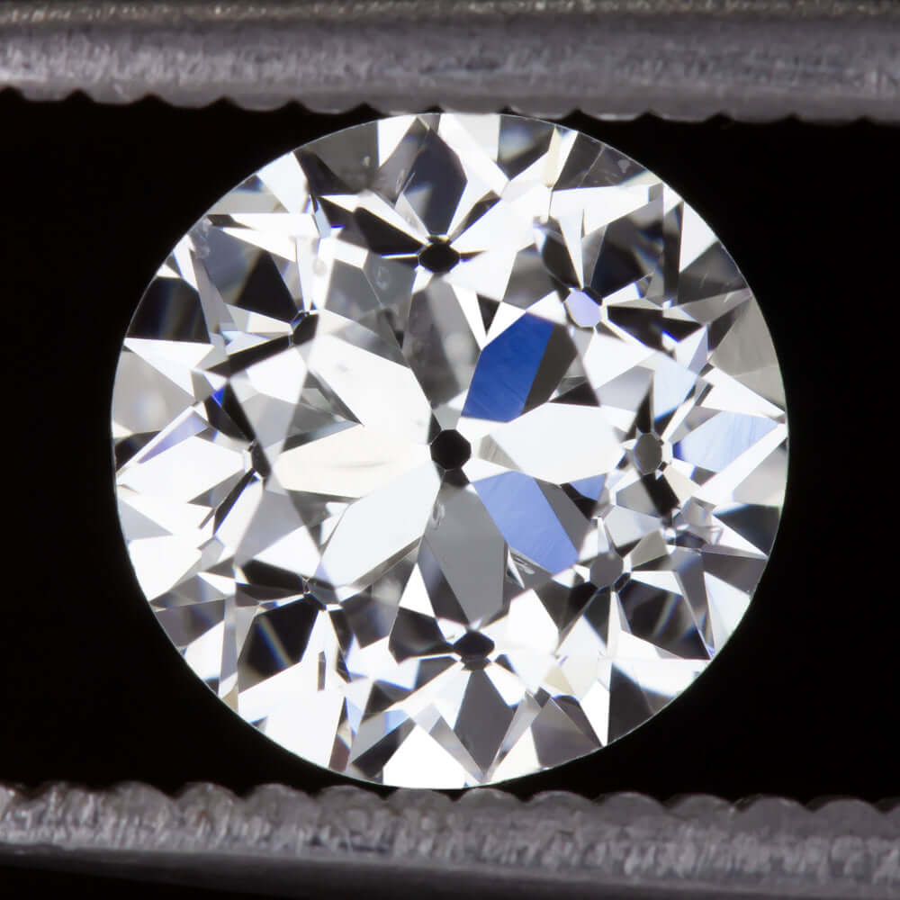 1.80ct GIA CERTIFIED OLD EUROPEAN CUT DIAMOND E SI2 VINTAGE NATURAL LOOSE ESTATE