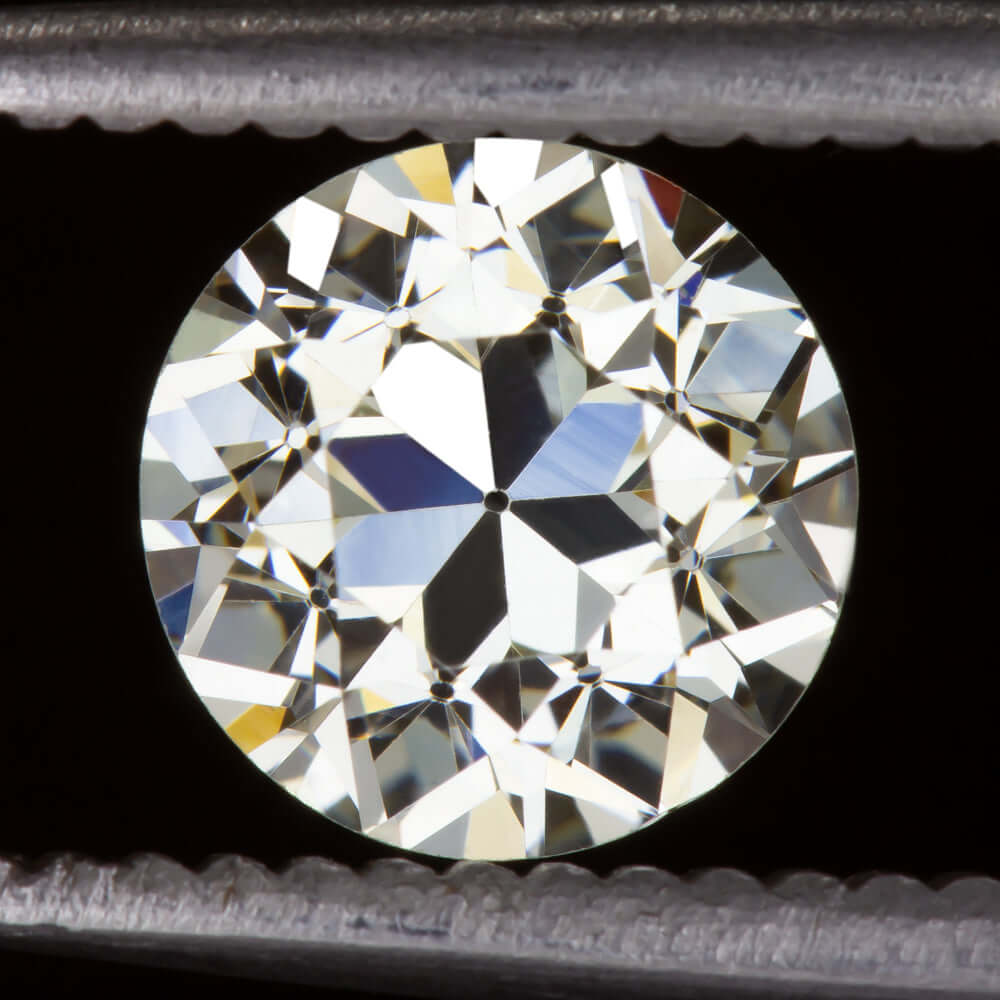 1.41ct GIA CERTIFIED M VS2 OLD EUROPEAN CUT DIAMOND LOOSE VINTAGE ENGAGEMENT OEC