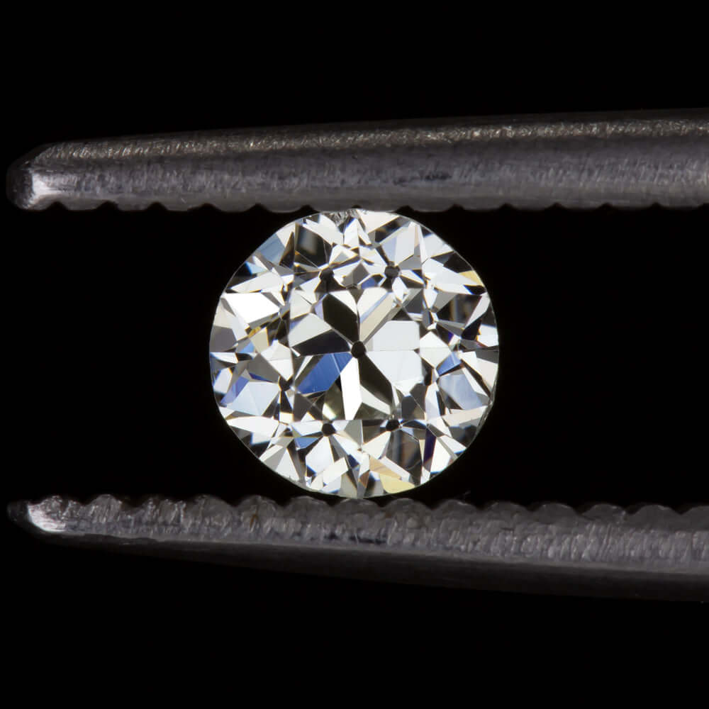 0.42c GIA CERTIFIED J SI1 OLD EUROPEAN CUT DIAMOND VINTAGE LOOSE NATURAL ESTATE