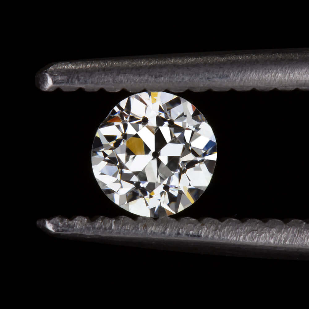 0.40c GIA CERTIFIED G VS2 OLD EUROPEAN CUT DIAMOND VINTAGE ANTIQUE LOOSE NATURAL